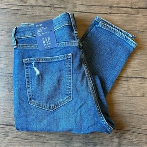 GAP Sky High True Skinny Ankle Denim Jeans Size 10/30 in Dark Indigo